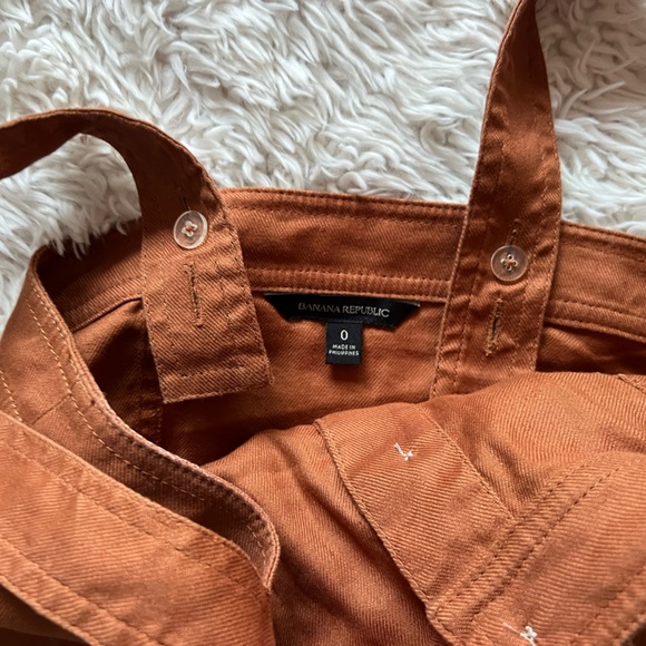 Banana Republic Orange Button Tank Top - Picture 10 of 10